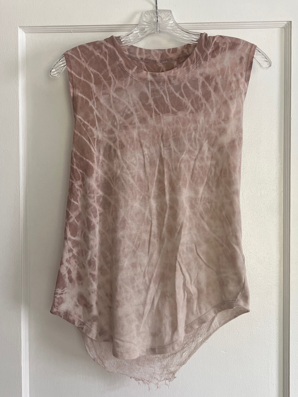 Raquel Allegra Tie-Dye Sleeveless Tank